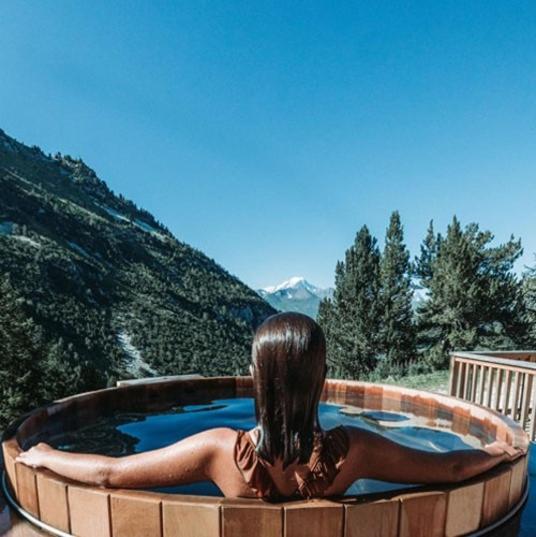 Arc 1950 Appt Luxe 2-4pers -skis Aux Pieds-spa-piscines Intérieure Et Extérieure-sauna-hammam Apartamento *