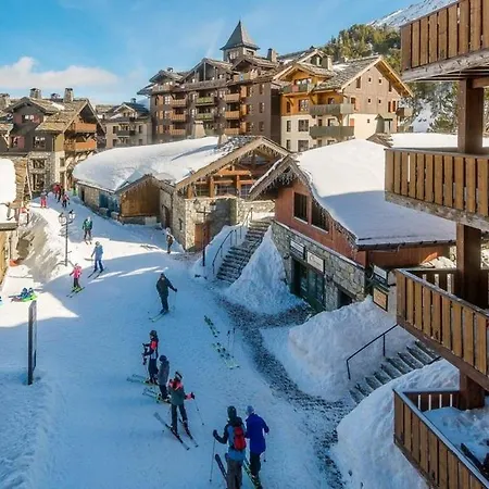 Arc 1950 appt luxe 2-4pers -skis aux pieds-SPA-piscines intérieure et extérieure-sauna-hammam Les Arcs  Extérieur photo