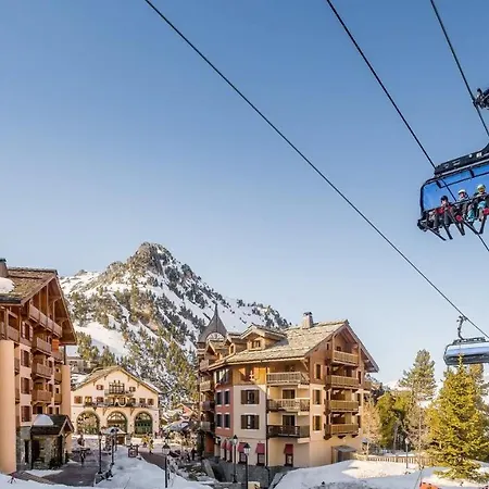 Arc 1950 appt luxe 2-4pers -skis aux pieds-SPA-piscines intérieure et extérieure-sauna-hammam Les Arcs  Extérieur photo